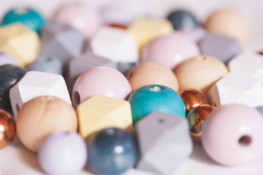 pastel color beeds