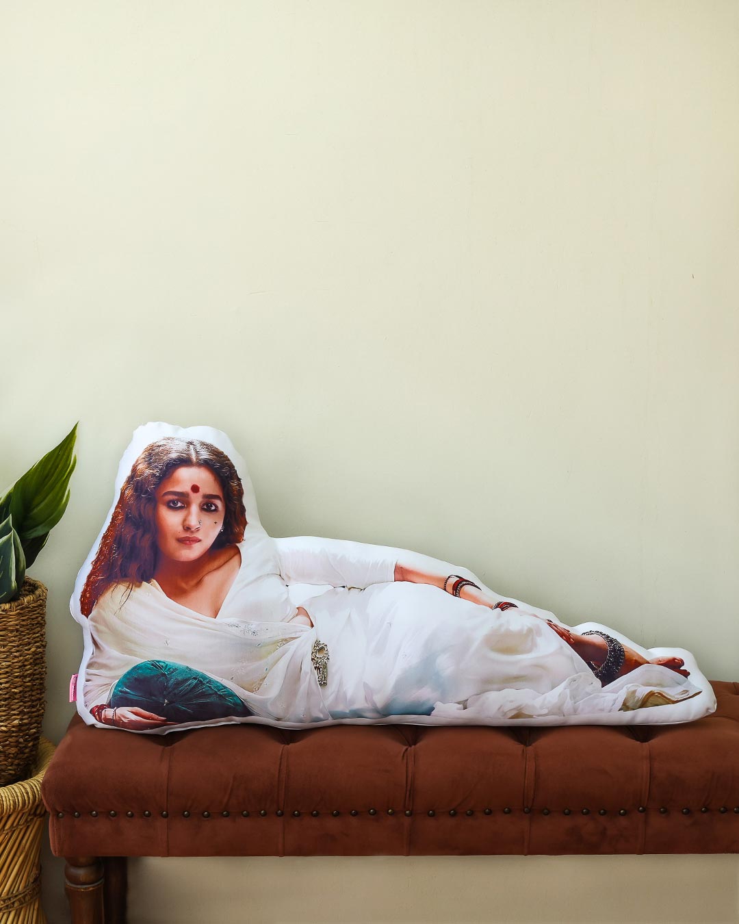 Alia Bhatt Gangubai Picture Pillow